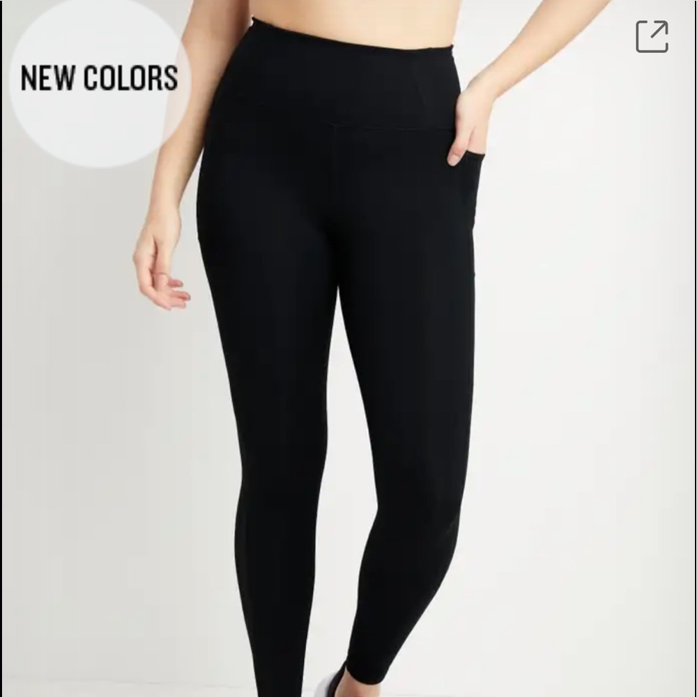 Champion All In Women’s 7/8 Black Leggings w/ Pockets